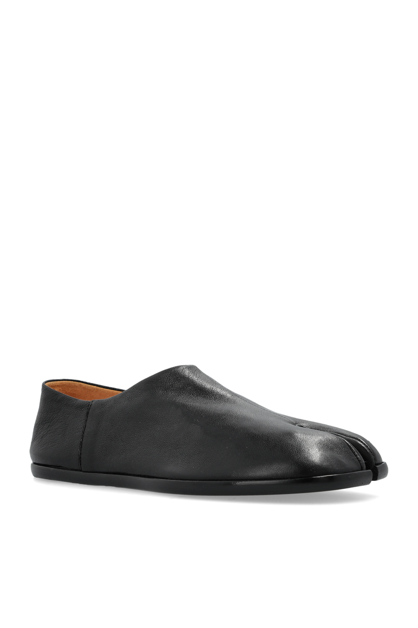 Preto Sapatos com recorte 'tabi' Maison Margiela - Vitkac Brazil